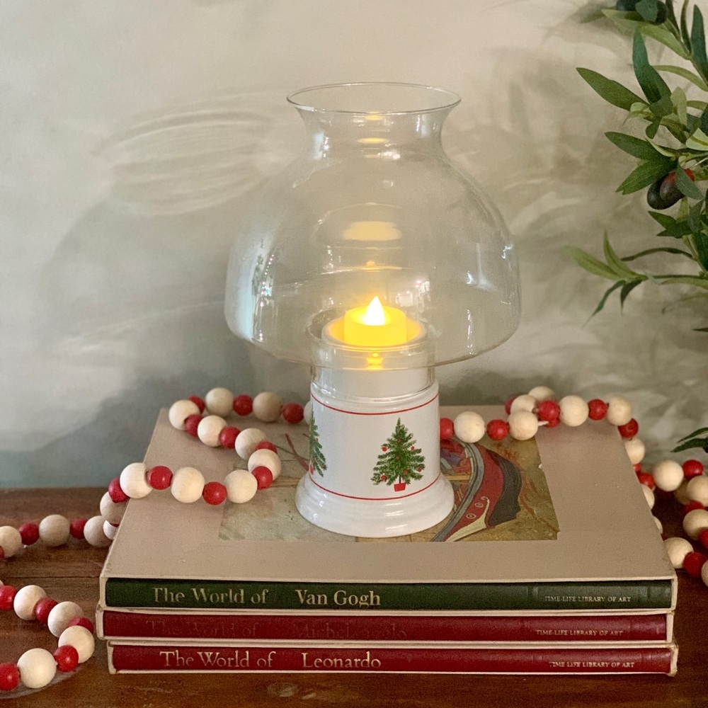 Himark Christmas Glass Candle Holder